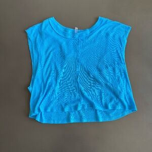 Free People Movement: My Time Tee, Size S, blue